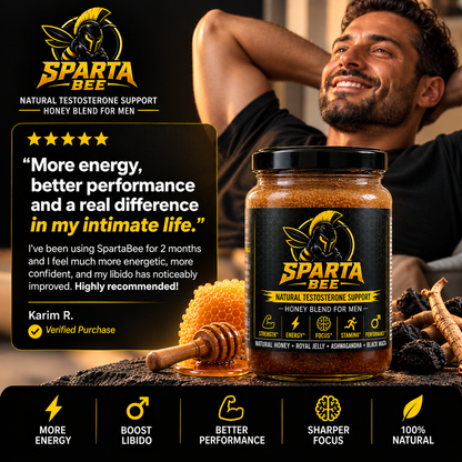 SpartaBee™ – Natural Testosterone Support