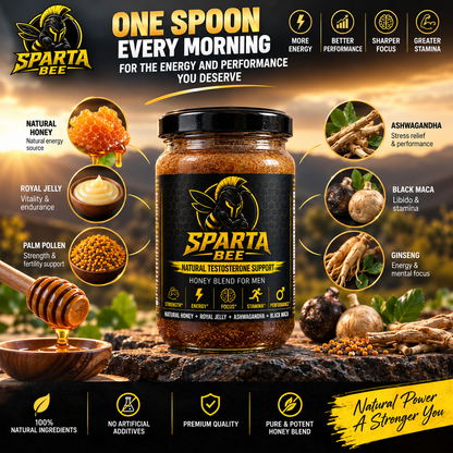 SpartaBee™ – Natural Testosterone Support