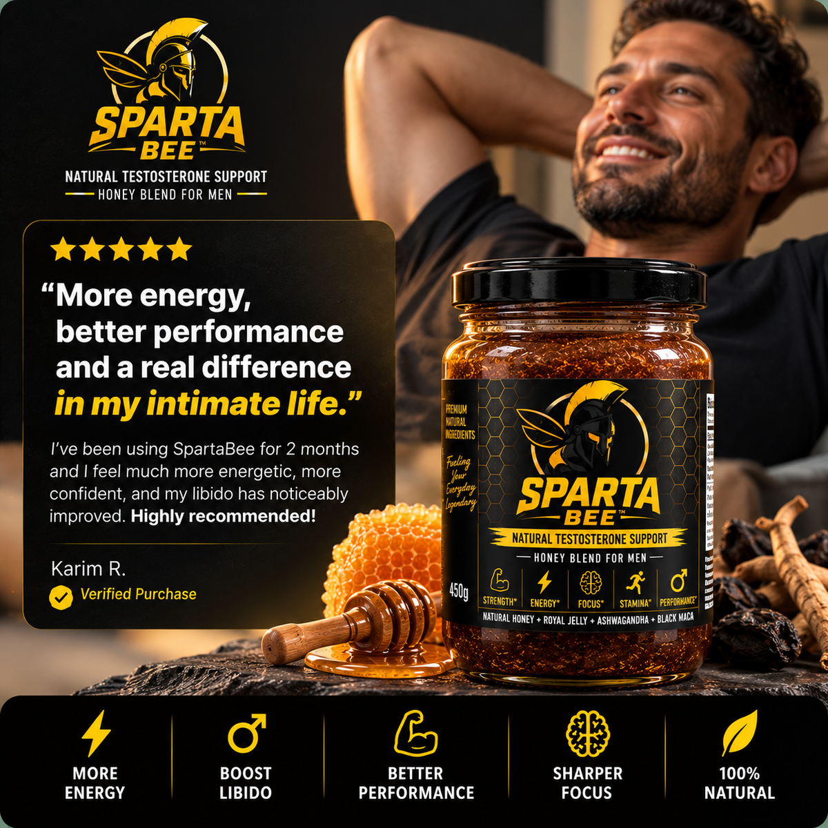 Royal Power Honey SpartaBee™