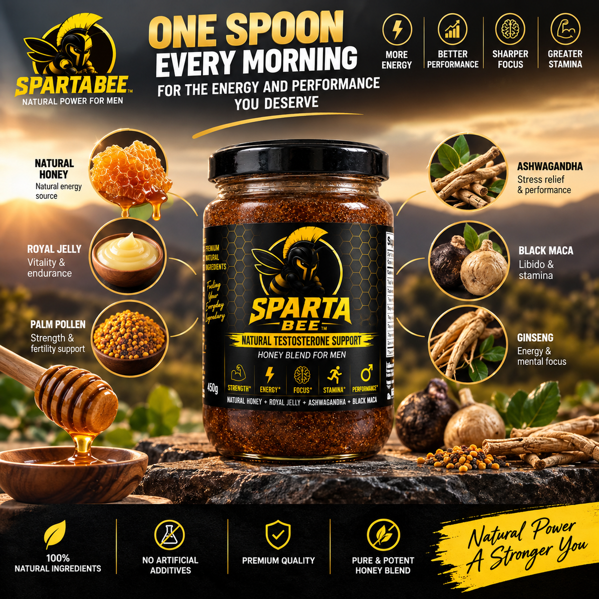 Royal Power Honey SpartaBee™
